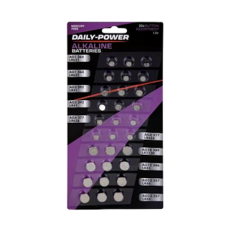 Alkaline Batteries - 1.5V, 30 Pack